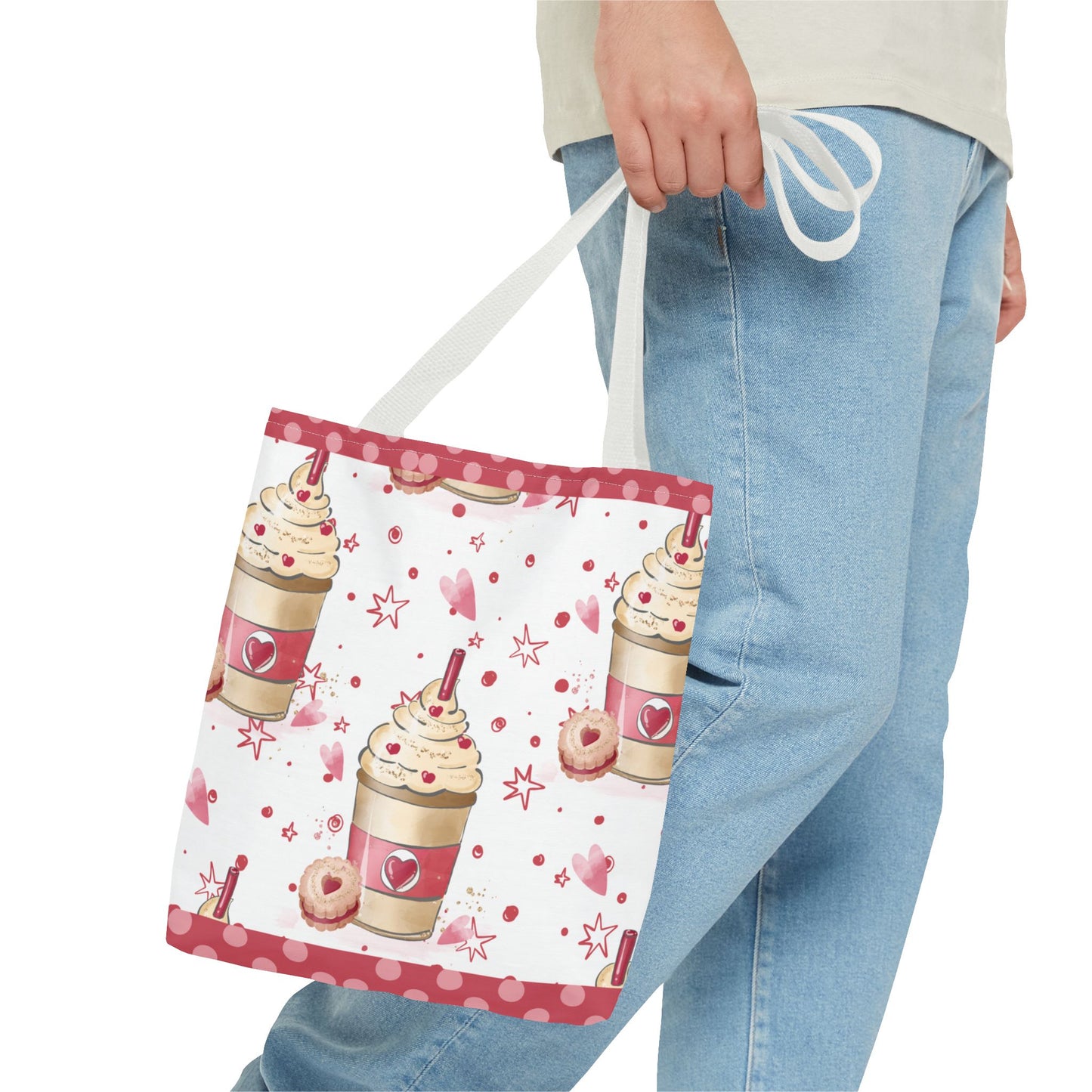Summer Tote Bag, Milkshake book bag