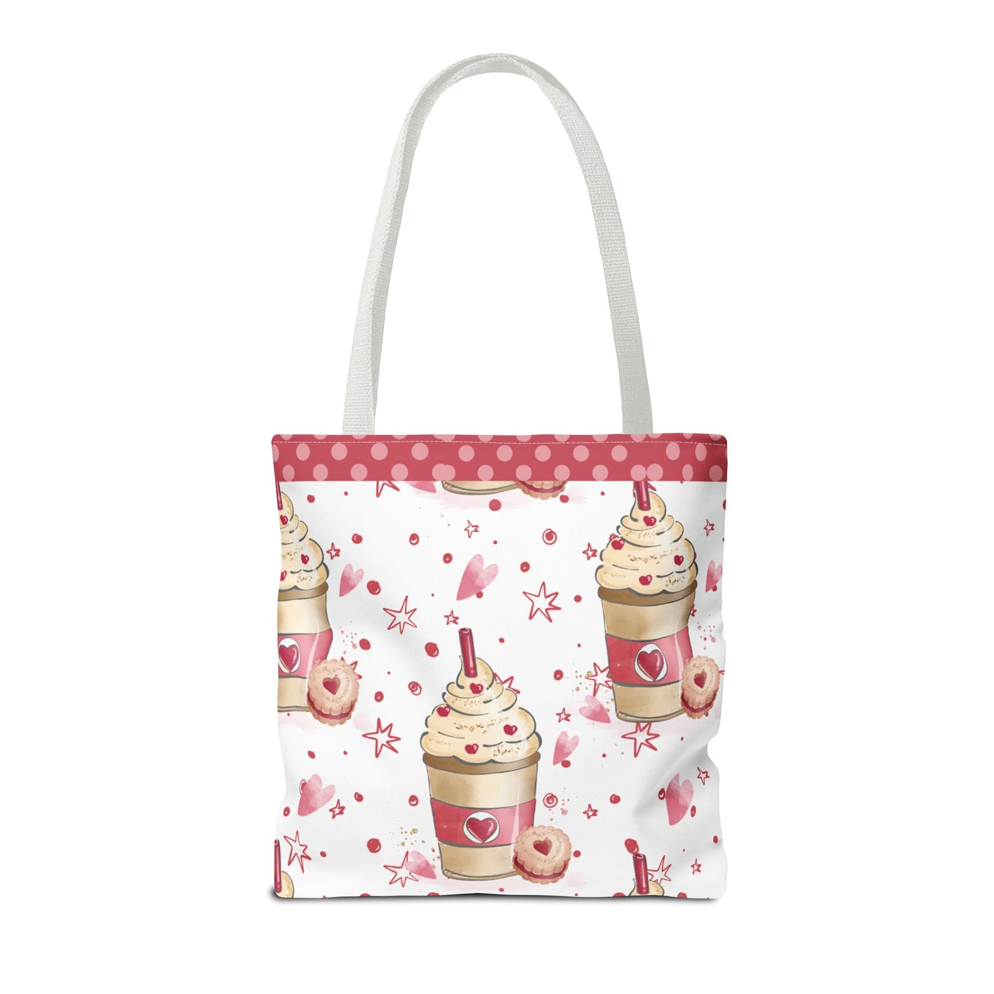Summer Tote Bag, Milkshake book bag
