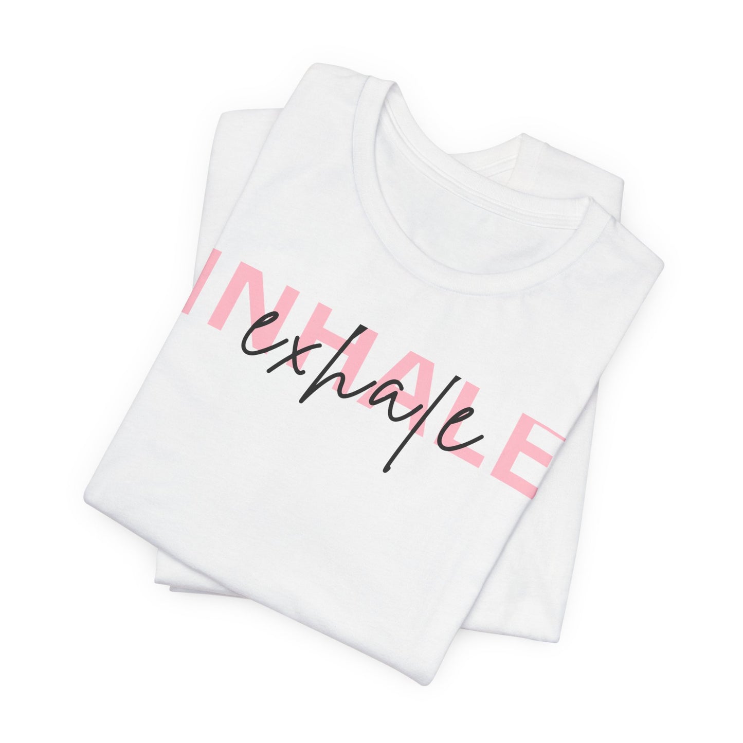 Ladies 'Inhale Exhale' Breathe Tee Shirt