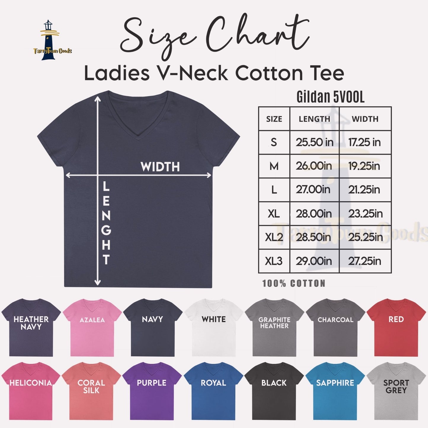 'Godfidence' Ladies V-neck Tee, Casual Wear, Faith-Based Apparel