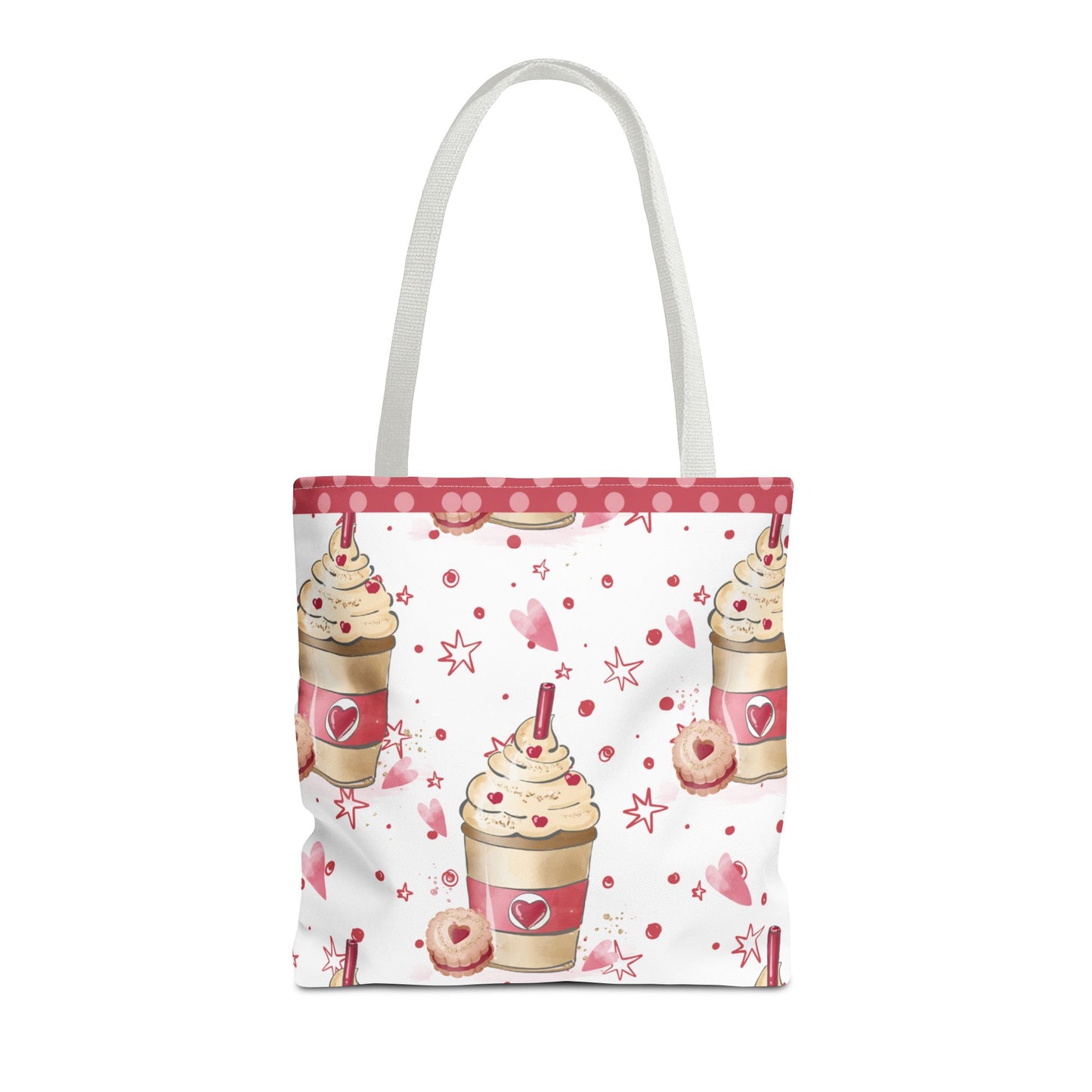 Summer Tote Bag, Milkshake book bag