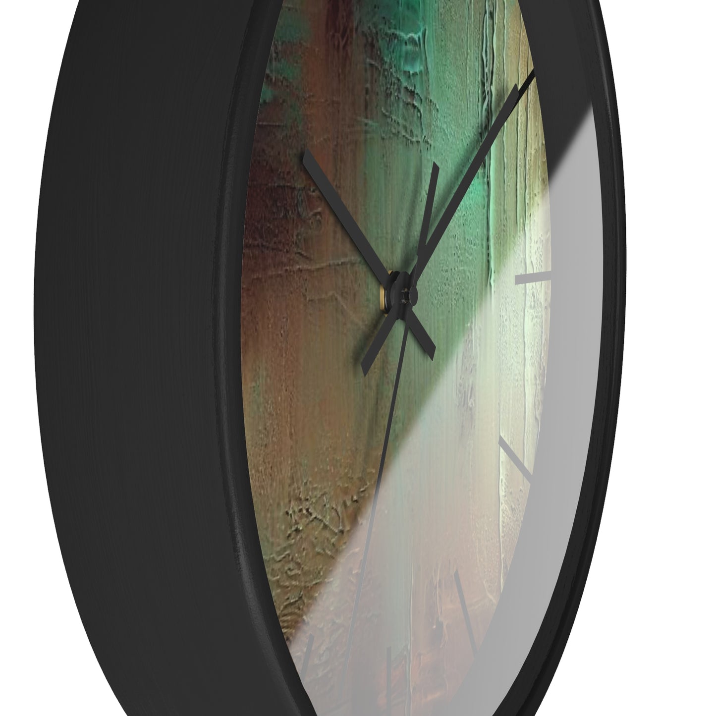 Abstract Art, Wall Clock, Silent, Gift idea, Office, living room, Bedroom quiet, Unique wall clock