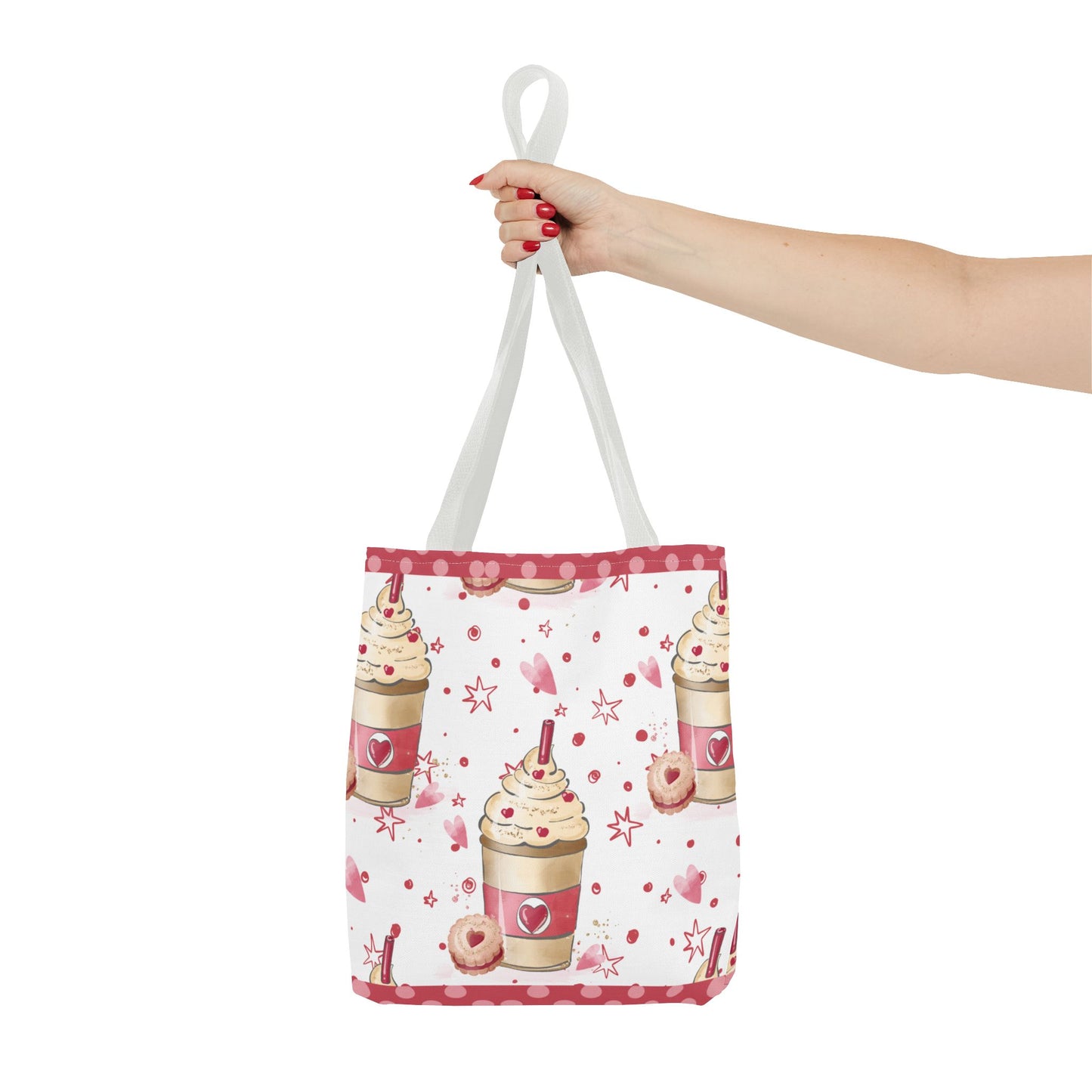 Summer Tote Bag, Milkshake book bag