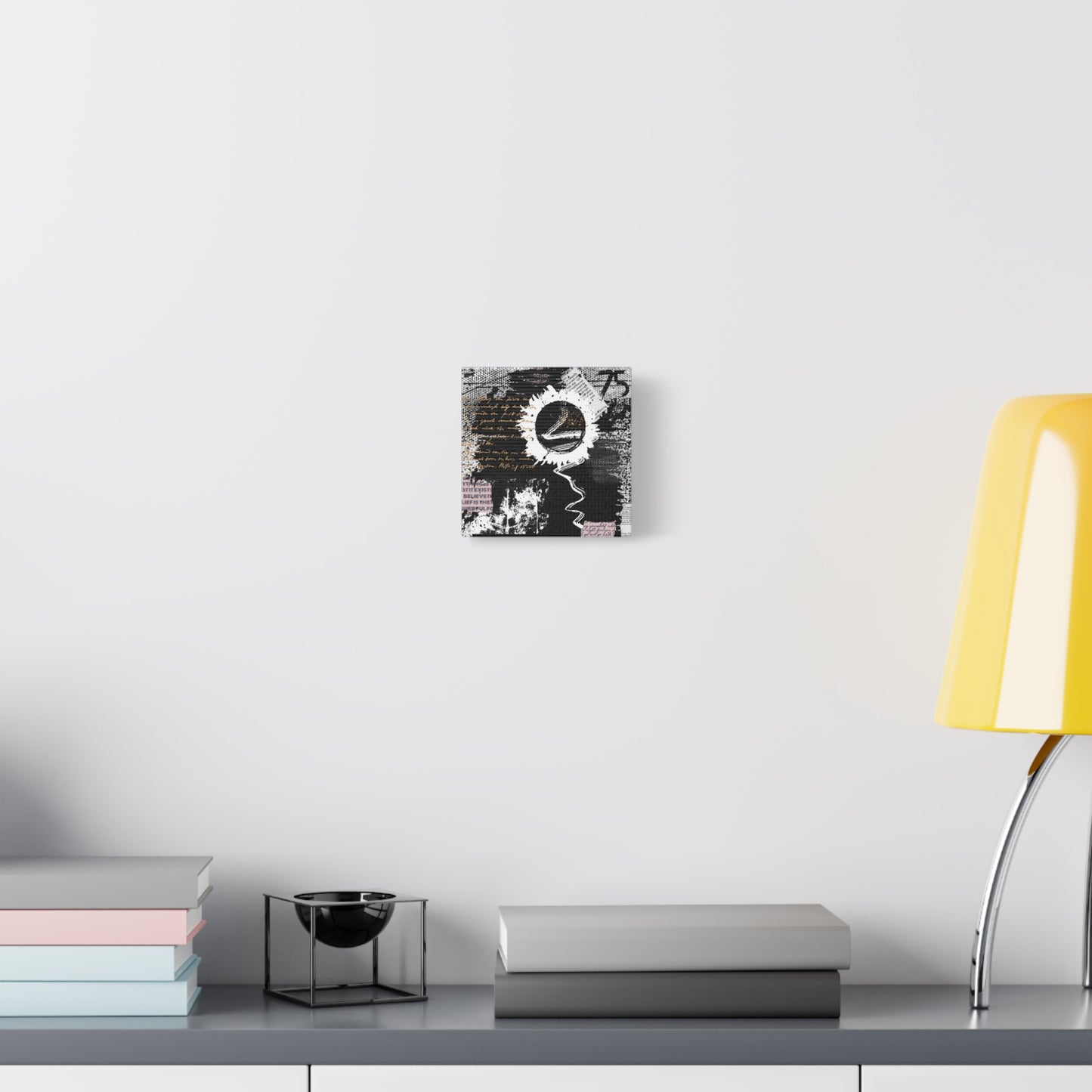 Contemporary abstract Mixed Media Style wall art Gallery Wrap