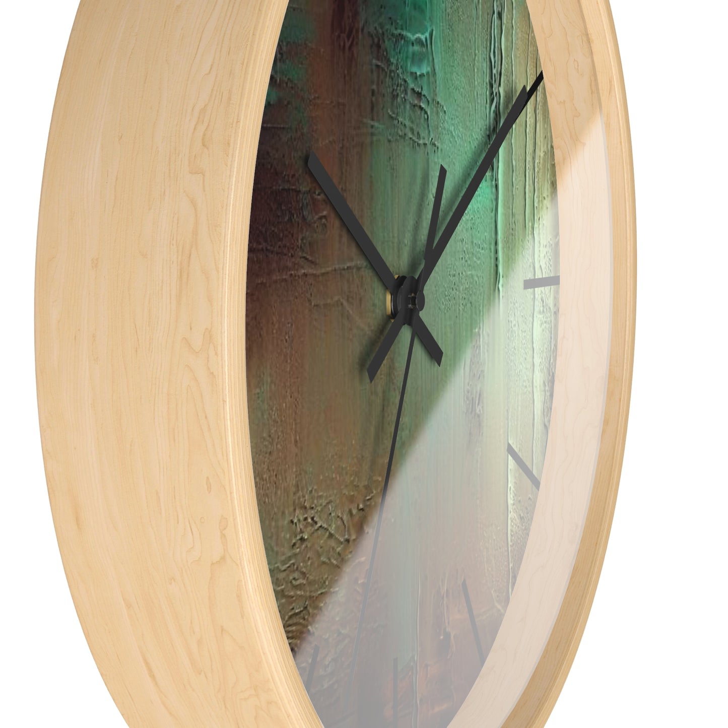 Abstract Art, Wall Clock, Silent, Gift idea, Office, living room, Bedroom quiet, Unique wall clock
