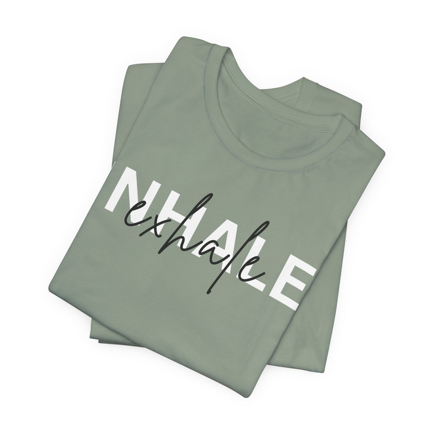 Ladies 'Inhale Exhale' Breathe Tee Shirt
