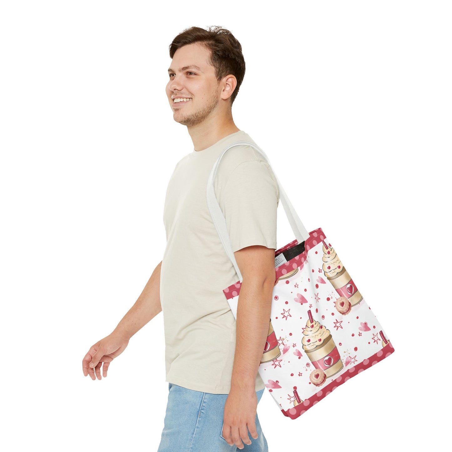Summer Tote Bag, Milkshake book bag