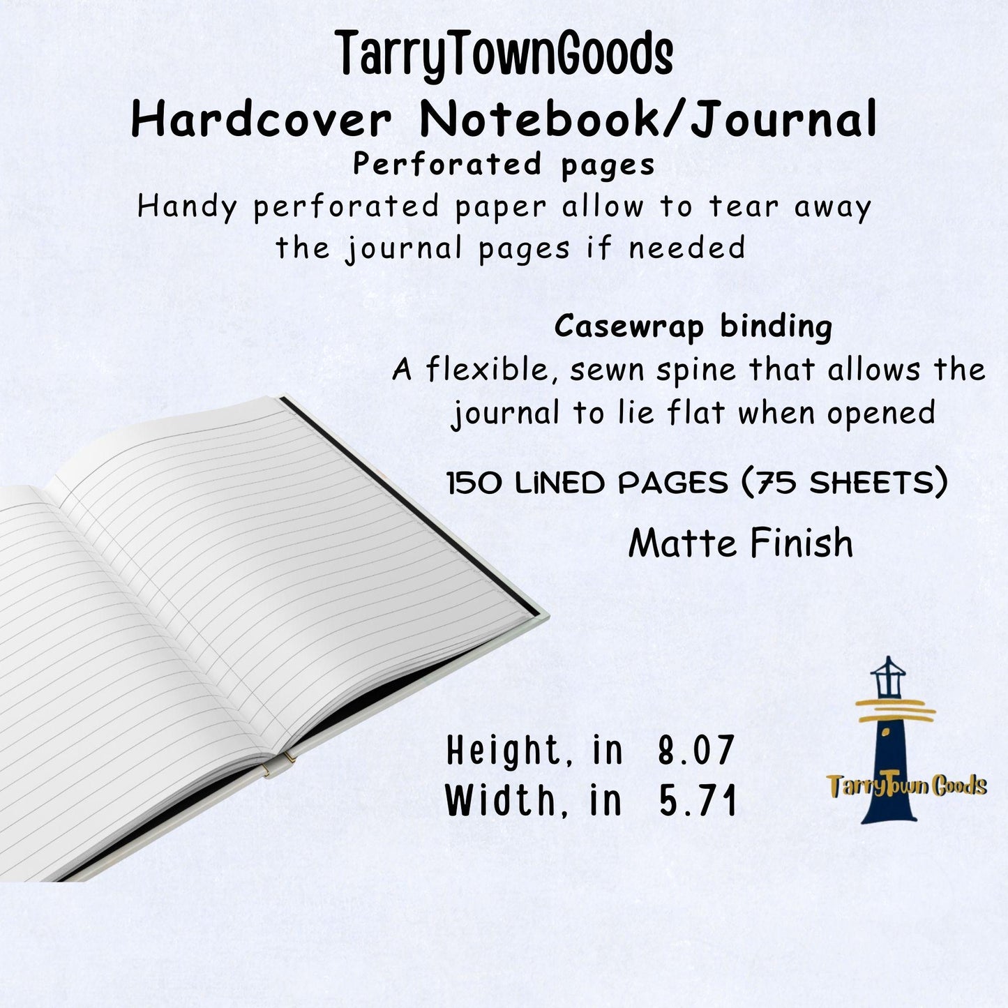 Japanese style Hardcover Notebook Journal