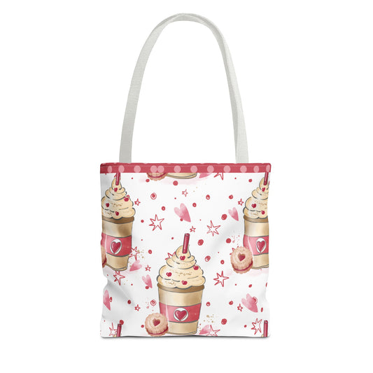 Summer Tote Bag, Milkshake book bag