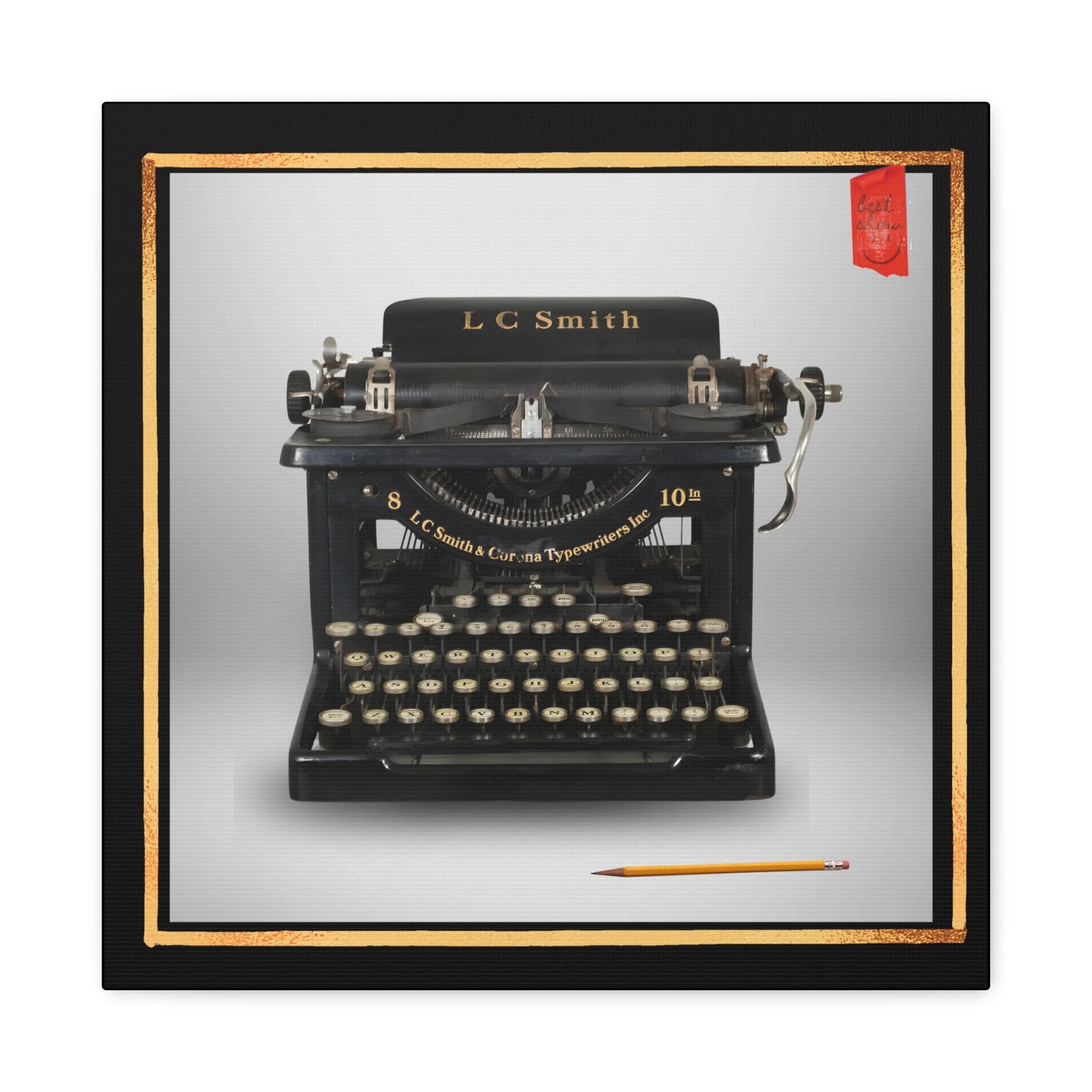 Typewriter, Canvas Gallery Wraps