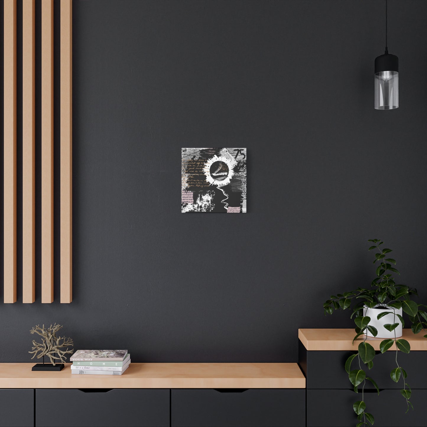 Contemporary abstract Mixed Media Style wall art Gallery Wrap