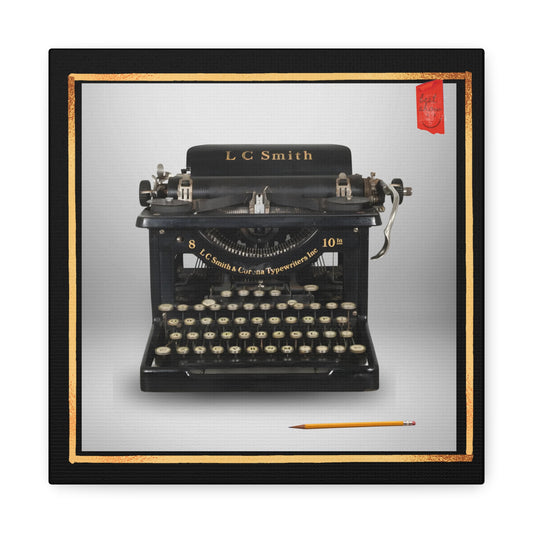 Typewriter, Canvas Gallery Wraps