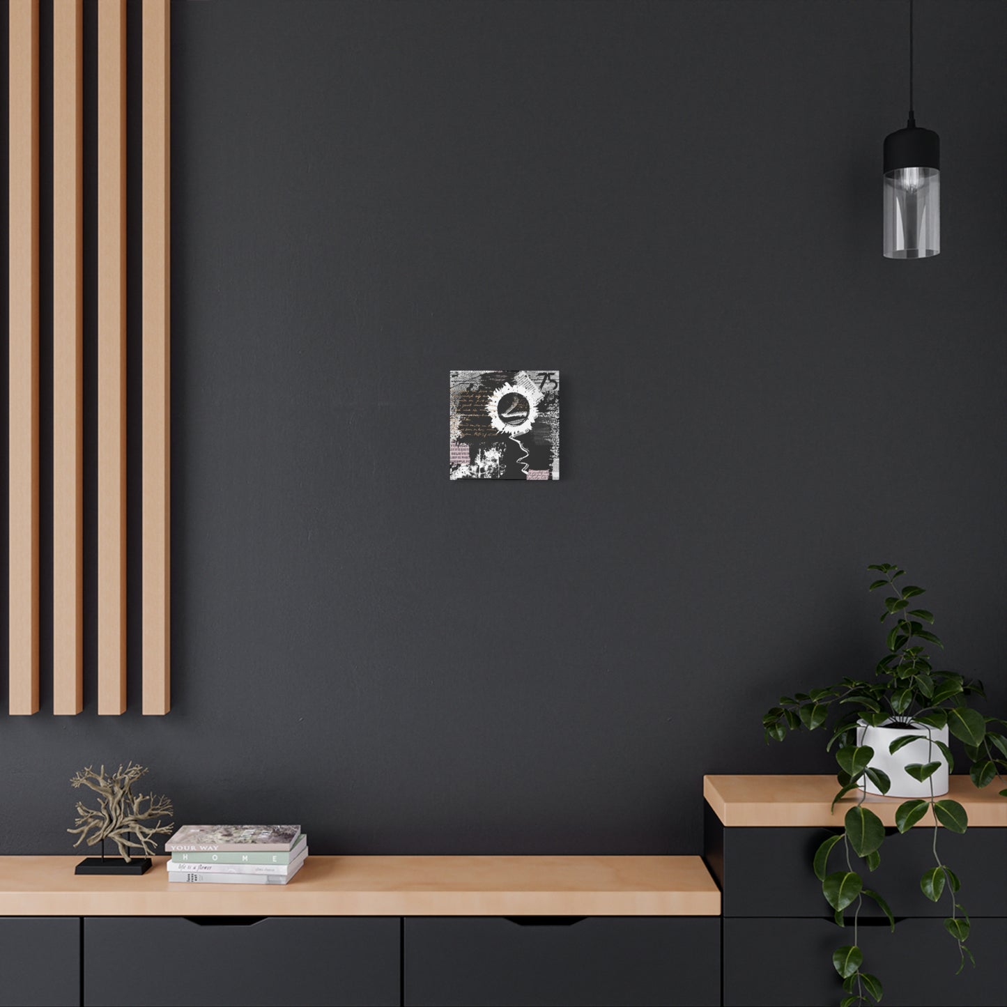 Contemporary abstract Mixed Media Style wall art Gallery Wrap